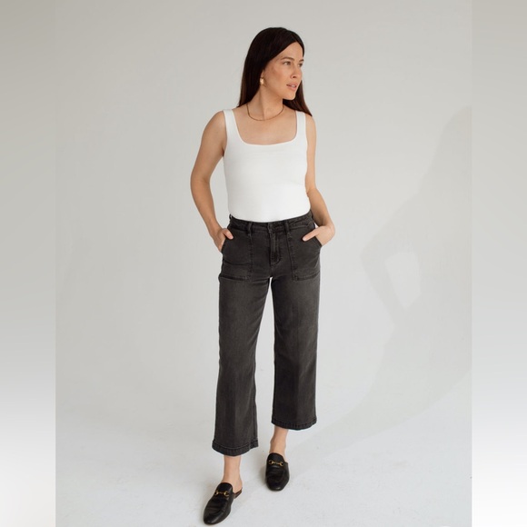 Carly Jean Los Angelas Hendrix jeans in charcoal - Picture 6 of 6